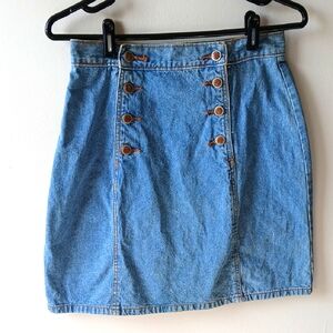 Bill Blass Vintage 90's Jean Skirt Size 10